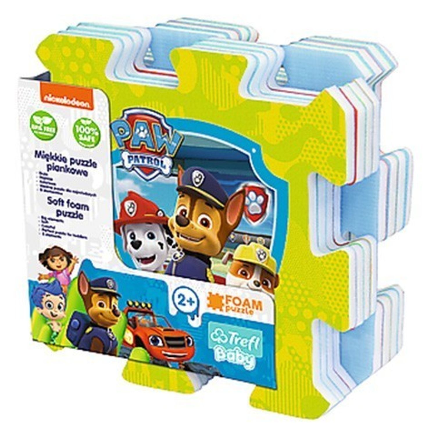Puzzle Trefl din spuma Paw Patrol si Dora fotografia produsului