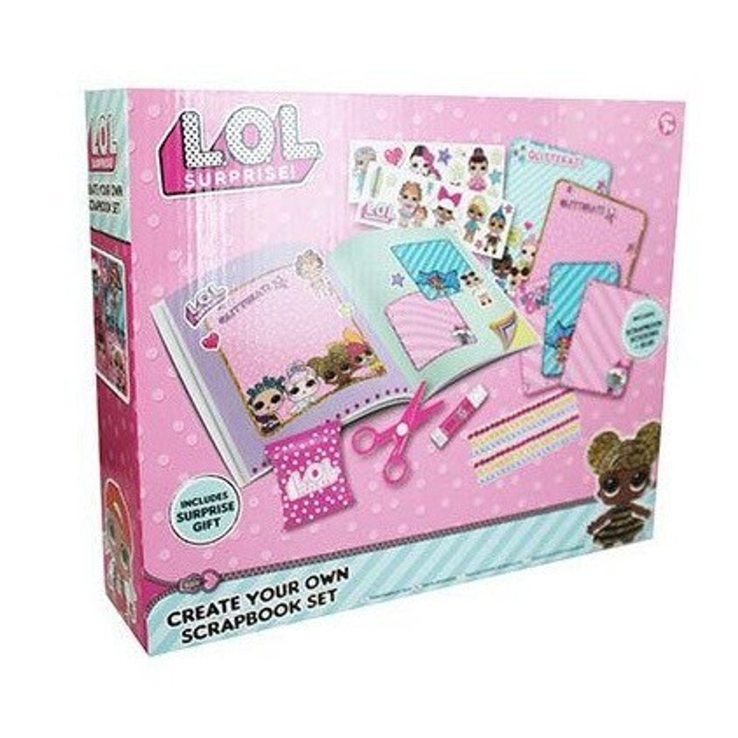 Set de creatie Lol surprise cut out album fotografia produsului
