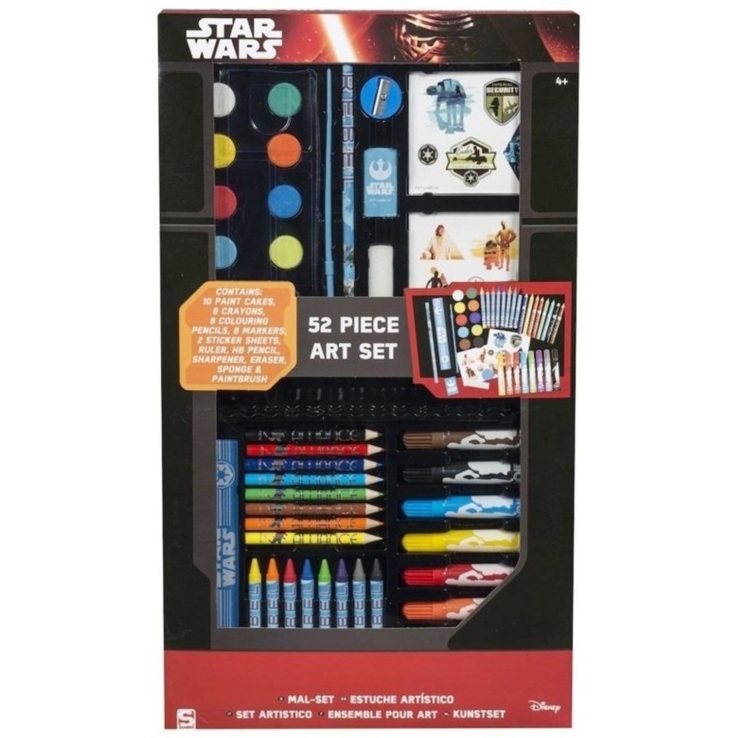 Set de desen Sambro Star Wars cu 52 piese fotografia produsului View 2 L