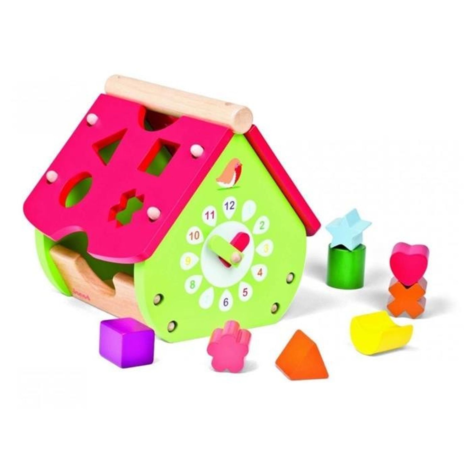 Joc cu forme - Casuta cu forme de sortat J08164 fotografia produsului