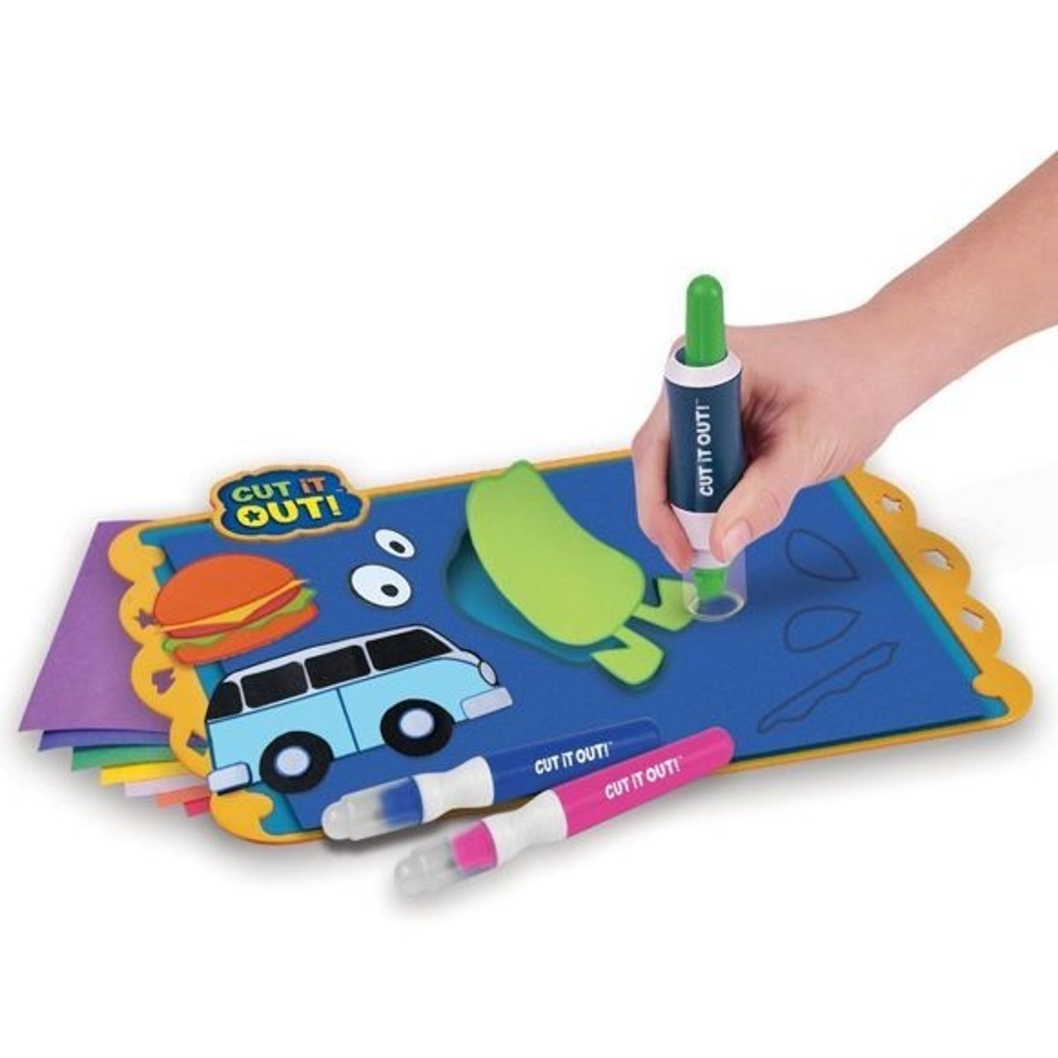 Set Cut it Out Design Studio, Decupeaza si coloreaza fotografia produsului
