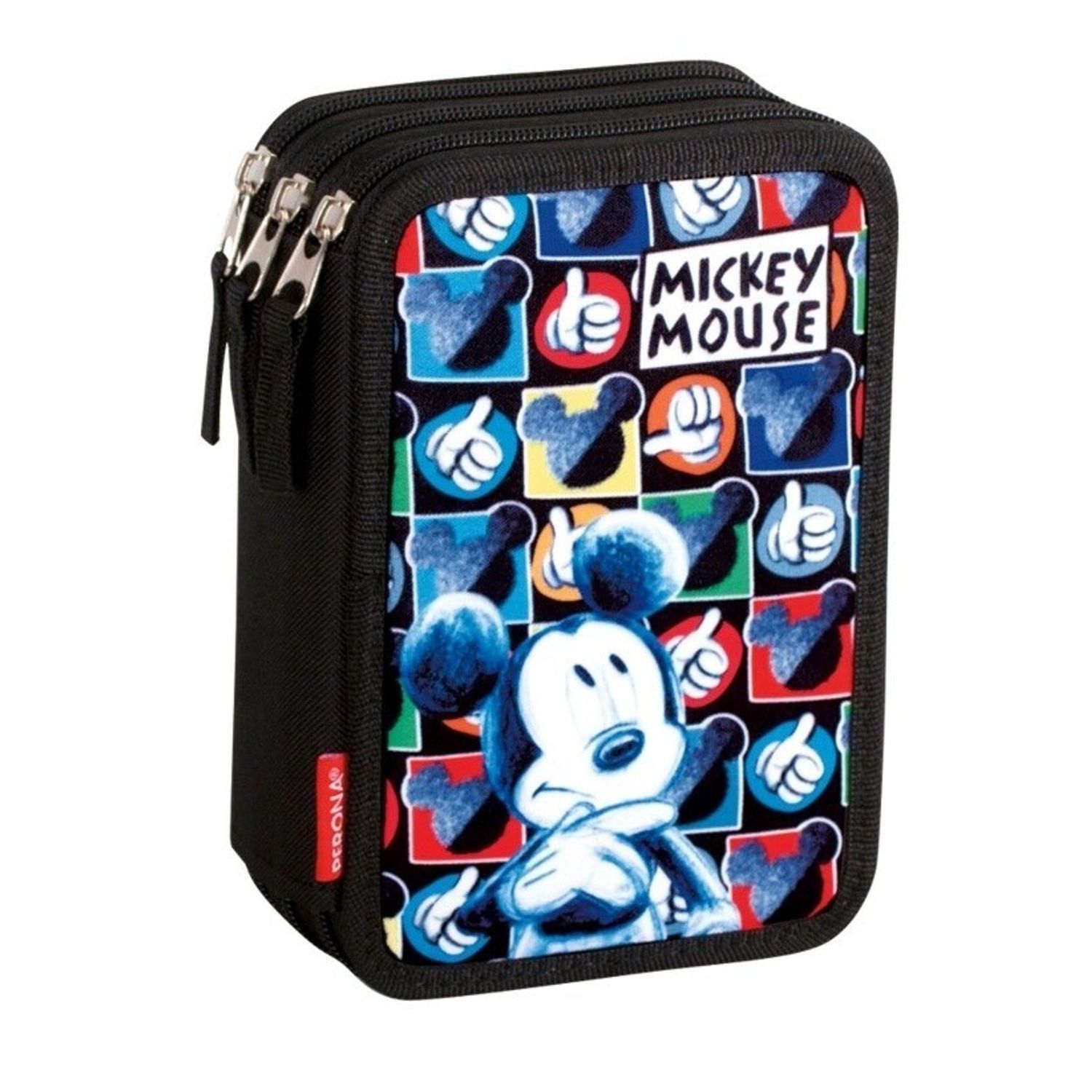 Penar Mickey Mouse cu 3 compartimente echipat 45 piese fotografia produsului