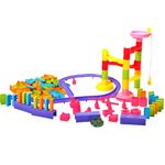 Joc de indemanare Malplay Domino cu accesorii 158 piese fotografia produsului