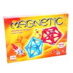 Set de constructie MalPlay Magnetic multicolor 120 piese fotografia produsului View 2 S