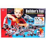Set de constructii MalPlay 550 piese si bormasina cu baterii fotografia produsului View 2 S