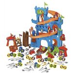 Set joaca Castelul Cavalerilor cu accesorii pentru lupta si 10 soldati fotografia produsului View 2 S
