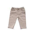 Blugi pentru bebelusi ,Fete, Original Marines, marimea 74 cm, 6/9 luni, Crem fotografia produsului View 2 S