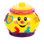Jucarie interactiva MalPlay Sortator in forma de borcan dansator cu 6 forme 14 cm fotografia produsului