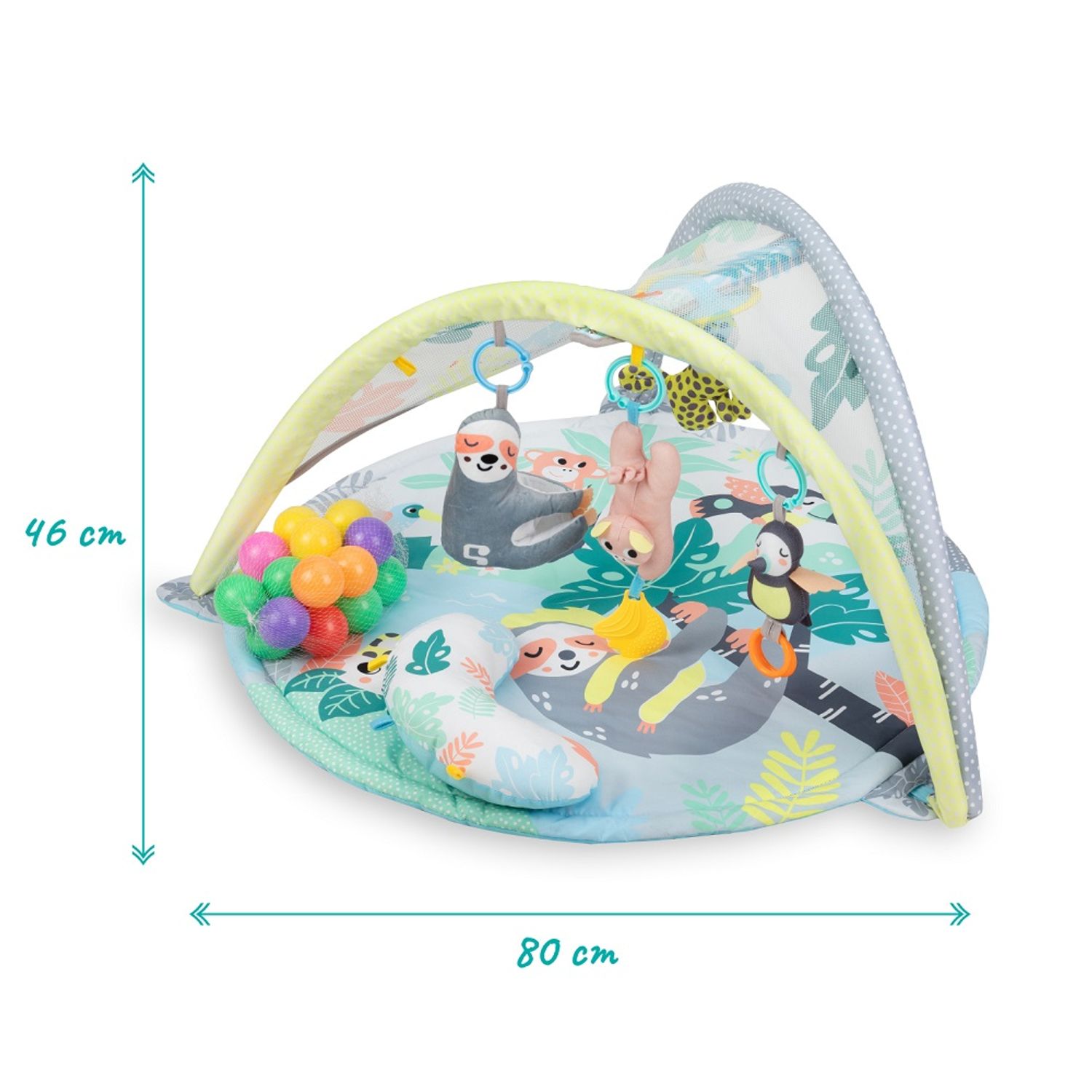 Centru de activitati Qkids, Jungle fotografia produsului View 4 L