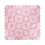 Covoras de joaca Puzzle 150x150 cm, Momi Zawi - Pink fotografia produsului View 6 S