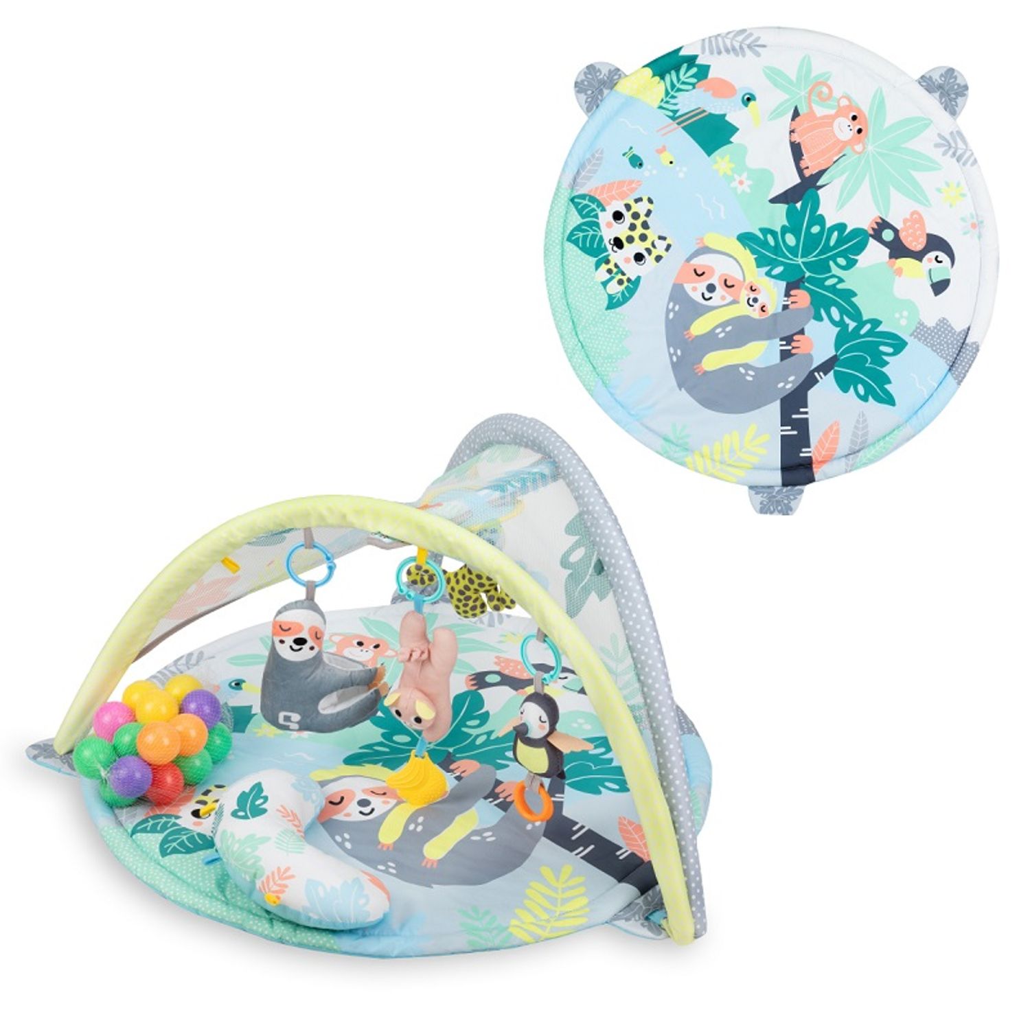 Centru de activitati Qkids, Jungle fotografia produsului View 2 L