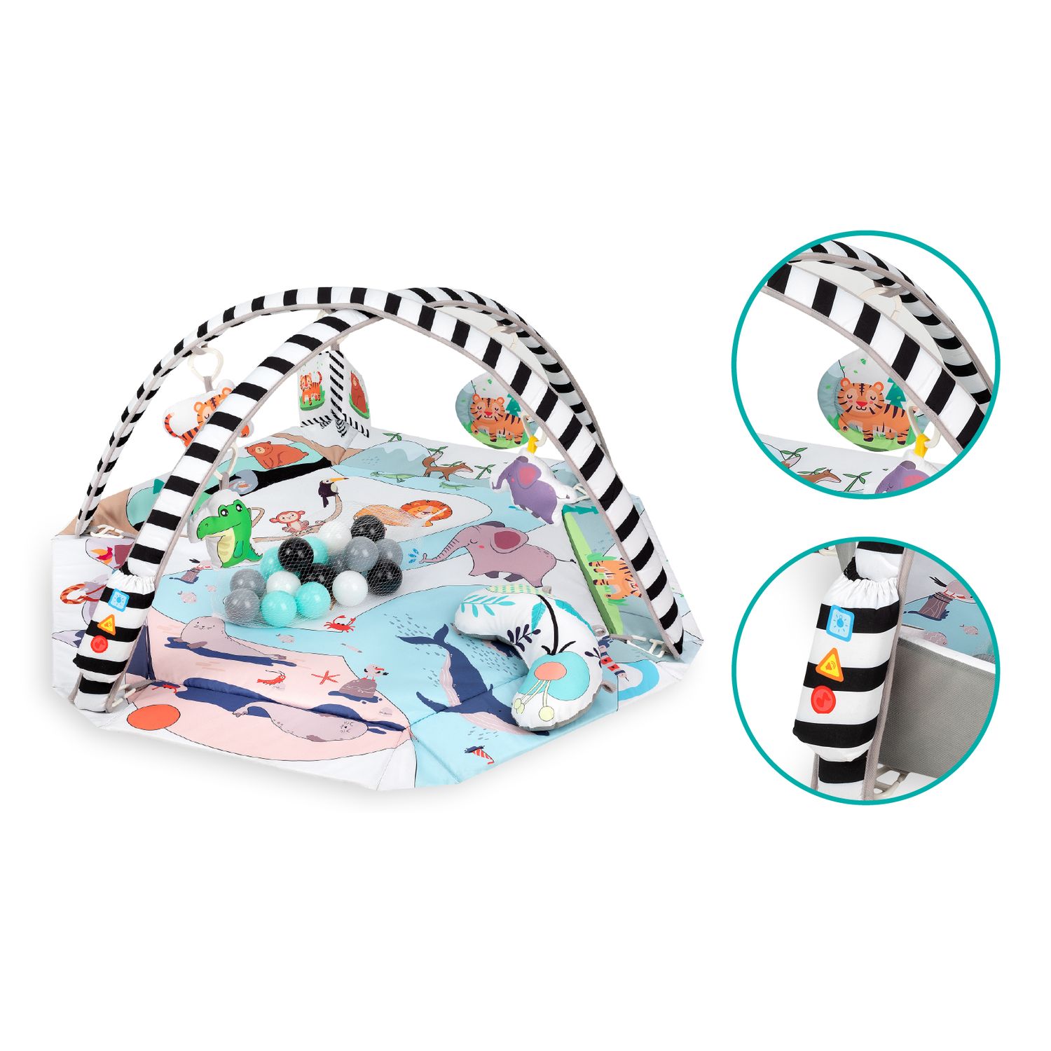 Centru de activitati Qkids, Noe fotografia produsului View 3 L