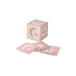Covoras de joaca puzzle 93x93 cm Momi, Nebe - Pink fotografia produsului View 3 S