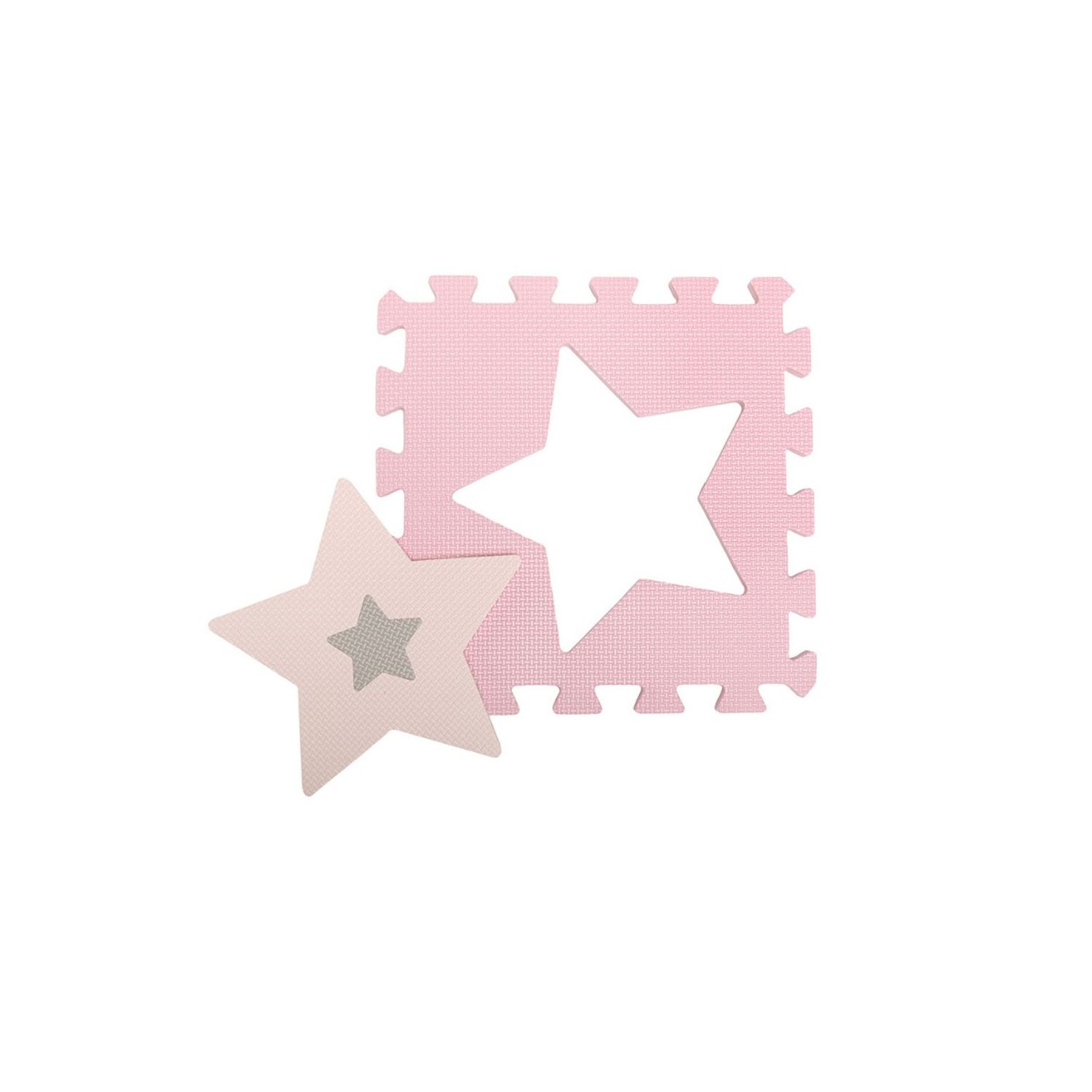 Covoras de joaca puzzle 93x93 cm Momi, Nebe - Pink fotografia produsului View 4 L
