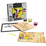 Set pictura 3D cu argila usoara, 30*30cm - COW fotografia produsului View 2 S