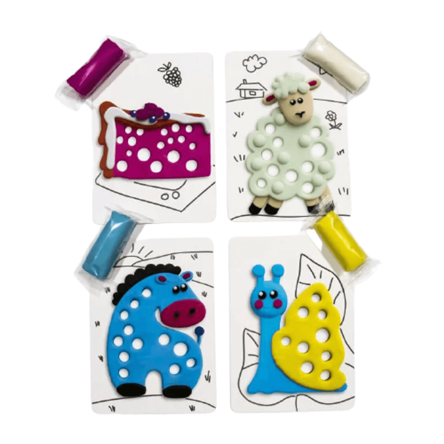 Joc de indemanare cu plastilina, Lovin'Do - Model 8 fotografia produsului View 2 L