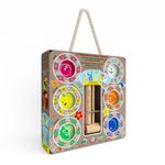 Set plastilina Lovin'Do, 100% ECO, 6 culori, 600g si unelte din lemn fotografia produsului