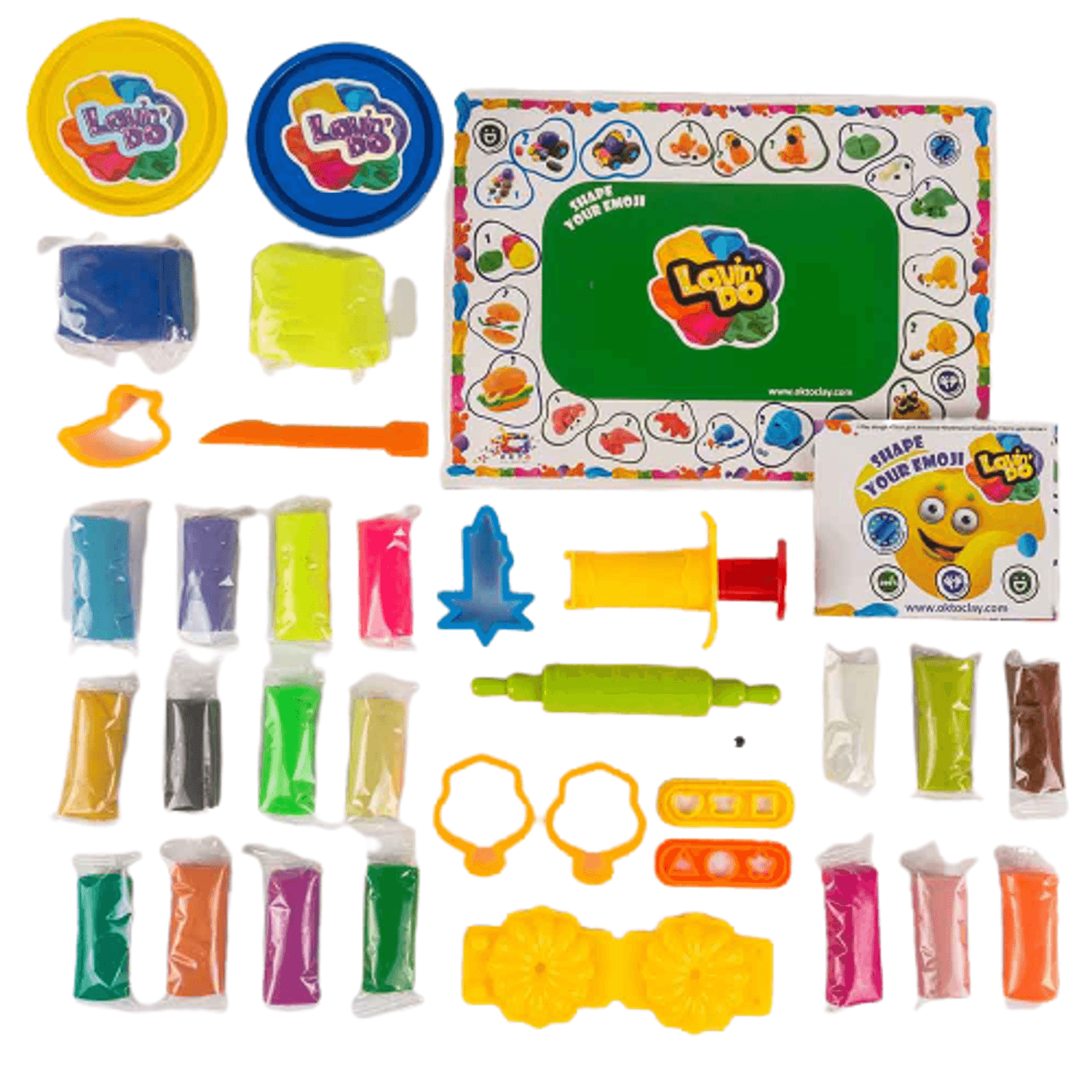 Set de modelat plastilina, Lovin'Do - HAPPY BIRTHDAY fotografia produsului View 4 L