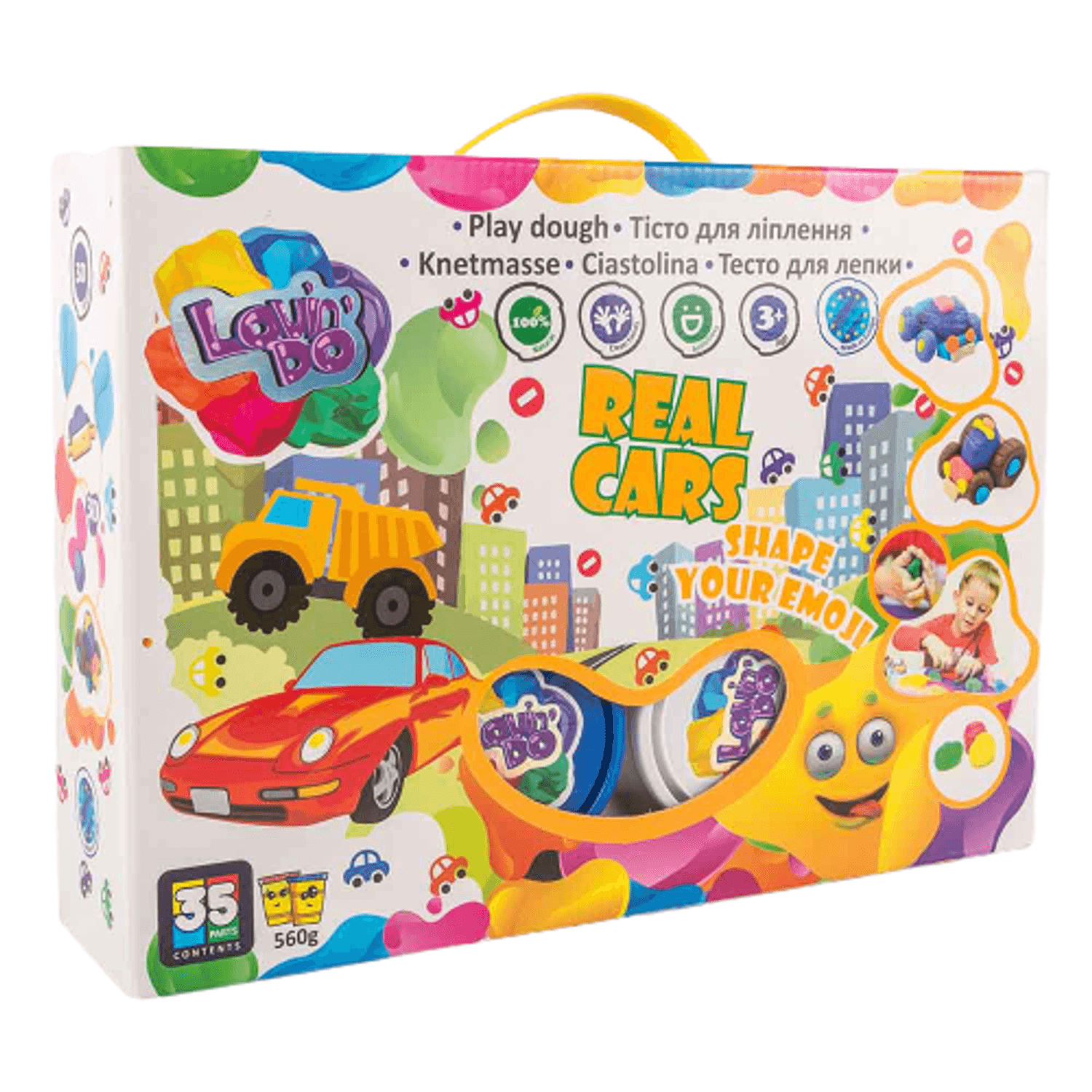 Set de modelat plastilina, Lovin&#039;Do - REAL CARS fotografia produsului