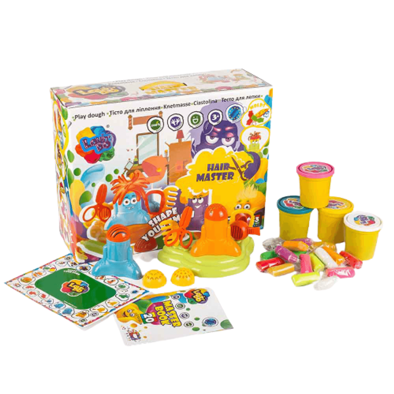 Set de modelat plastilina, Lovin'Do - HAIR MASTER fotografia produsului View 2 L