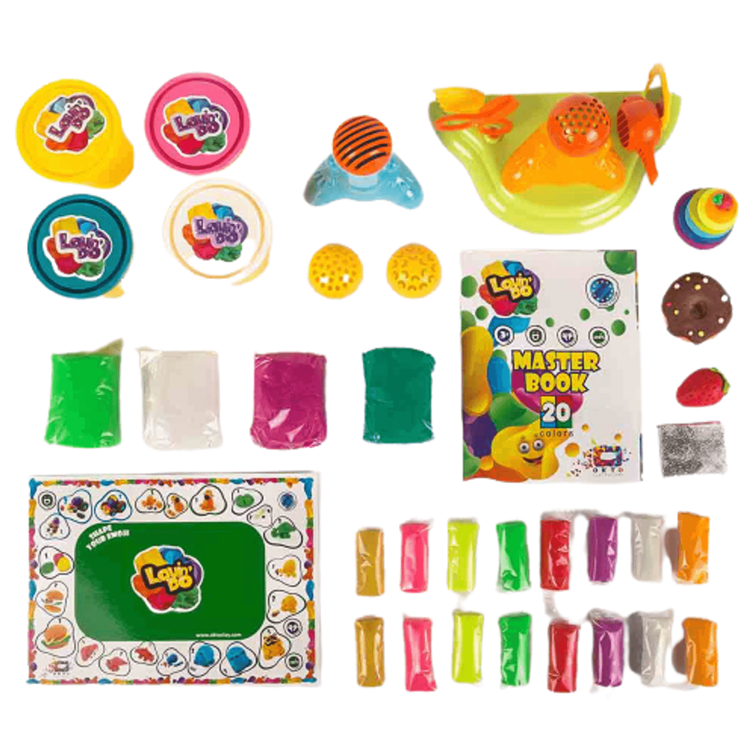 Set de modelat plastilina, Lovin'Do - HAIR MASTER fotografia produsului View 4 L