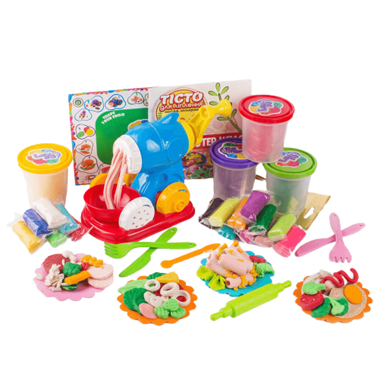 Set de modelat plastilina, Lovin'Do - PASTA MANIA fotografia produsului View 4 L