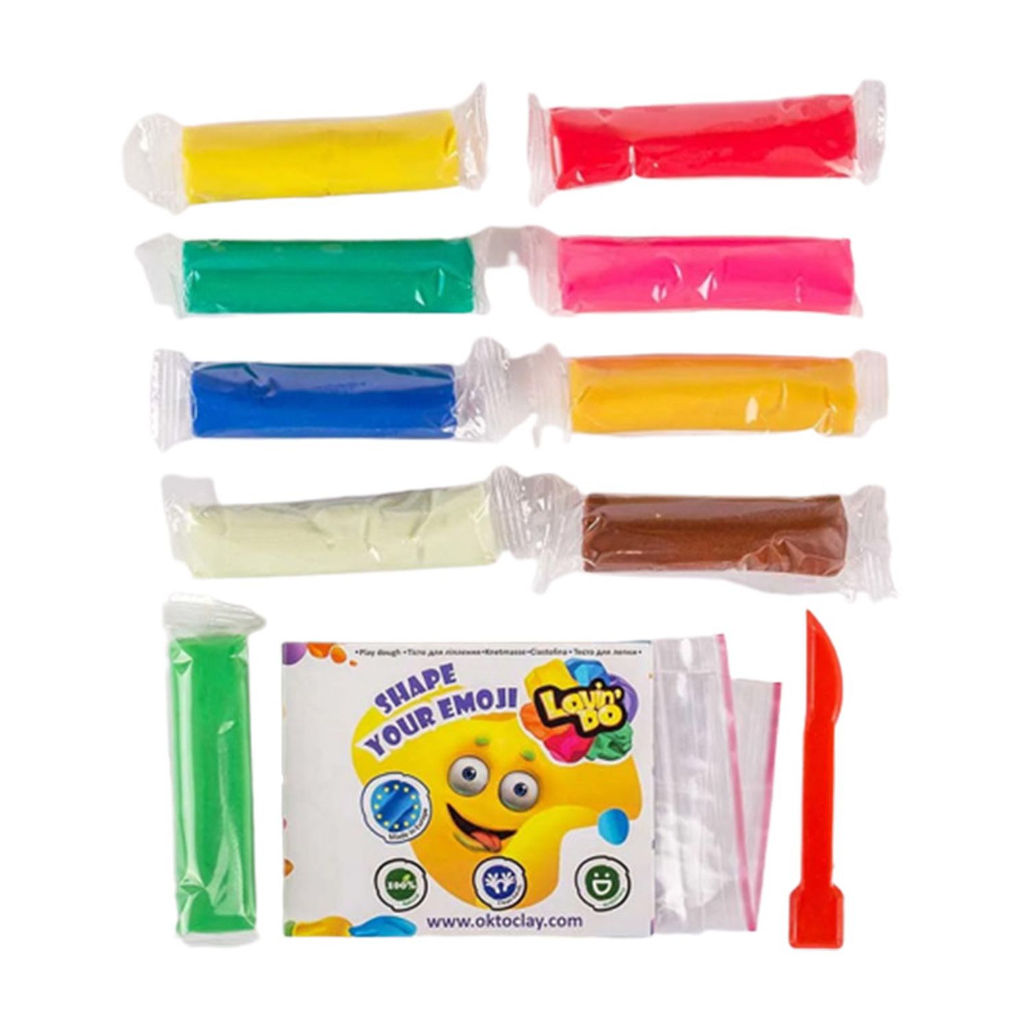 Set plastilina 100% ECO, Lovin&#039;Do, 9 culori*35gr Aroma fotografia produsului View 4 L