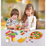 Set plastilina 100% ECO, Lovin'Do, Pizza Time fotografia produsului View 3 S