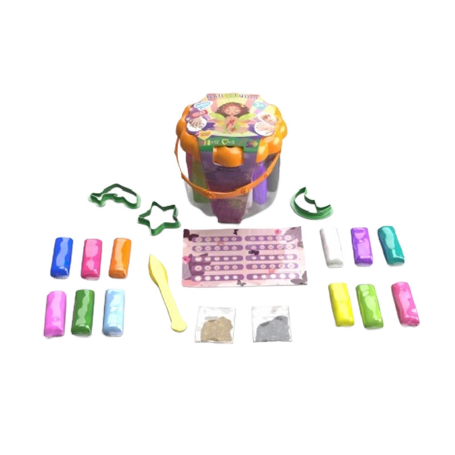 Set plastilina 100% ECO, Lovin'Do, Studio de manichiura 2 fotografia produsului View 3 L