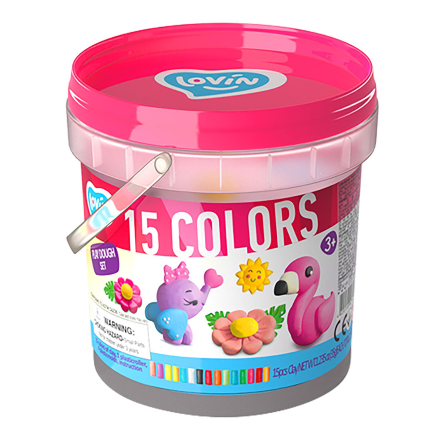 Set plastilina 100% ECO, Lovin'Do, Cute Animals fotografia produsului
