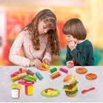 Set plastilina 100% ECO, Lovin'Do, Burger Time fotografia produsului View 2 S