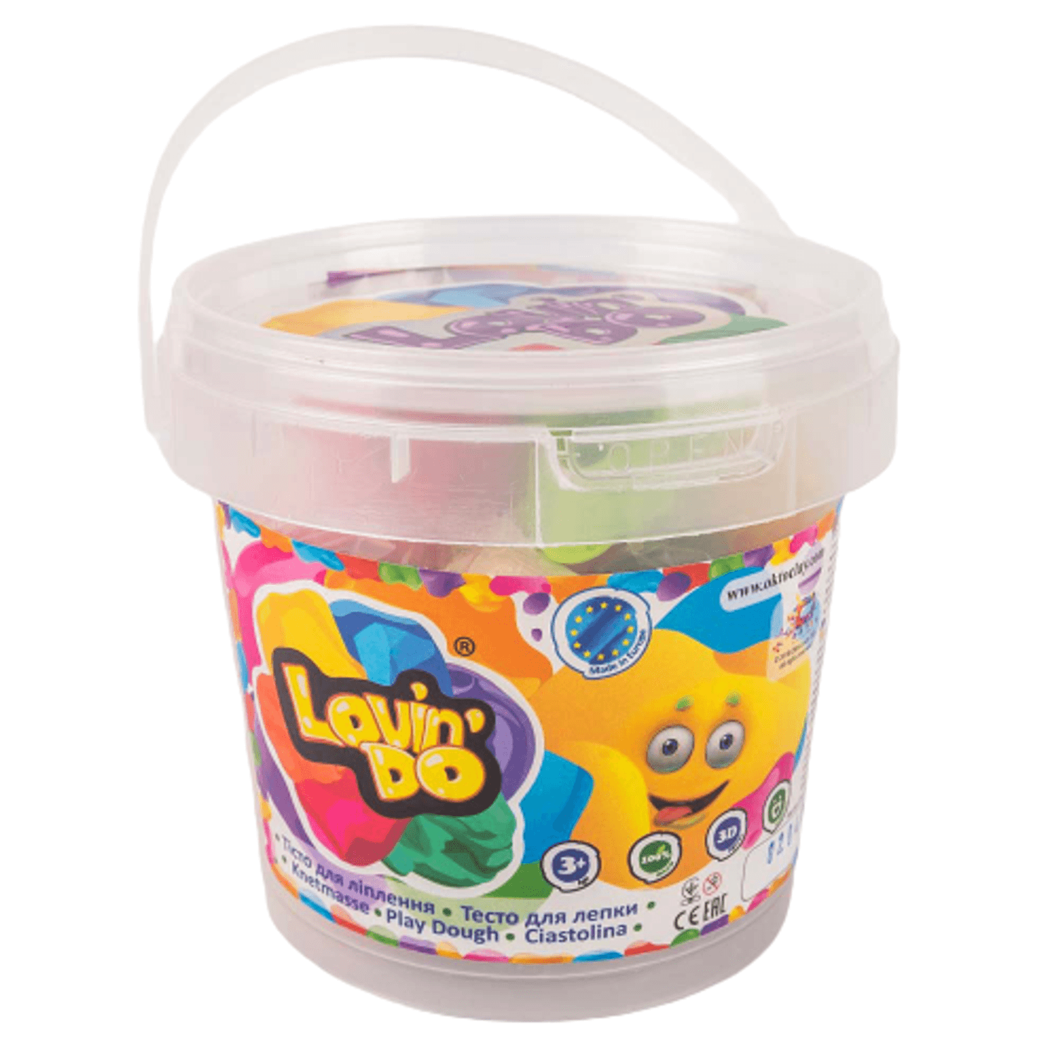 Set plastilina 100% ECO, Lovin'Do - 10 culori si forme de modelaj - culori asortate fotografia produsului