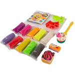 Set plastilina 100% ECO, Lovin'Do - 10 culori si forme de modelaj - culori asortate fotografia produsului View 3 S