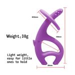 INEL GINGIVAL DIN SILICON, MOMBELLA - ELEFANT MOV fotografia produsului View 2 S