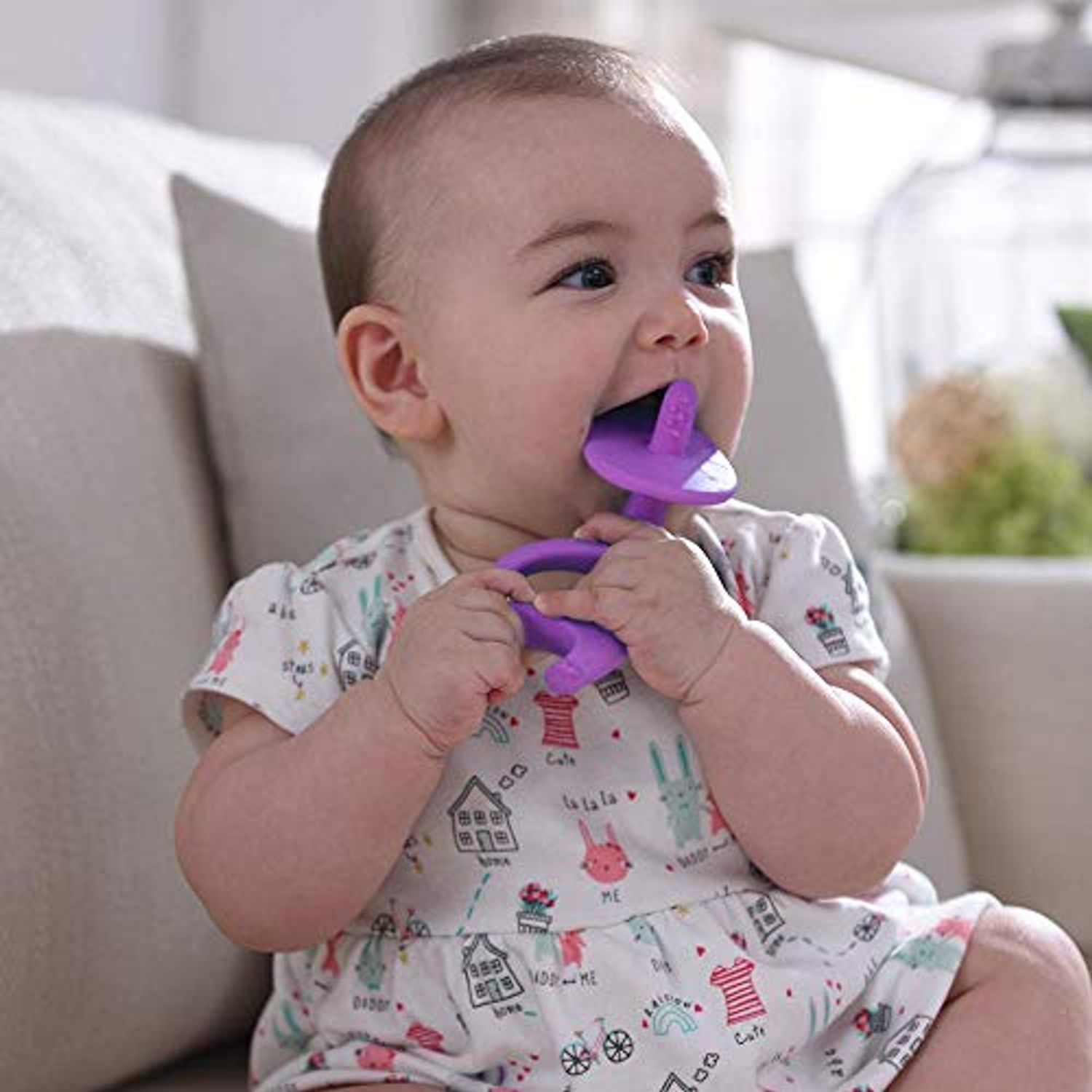 INEL GINGIVAL DIN SILICON, MOMBELLA - ELEFANT MOV fotografia produsului View 3 L
