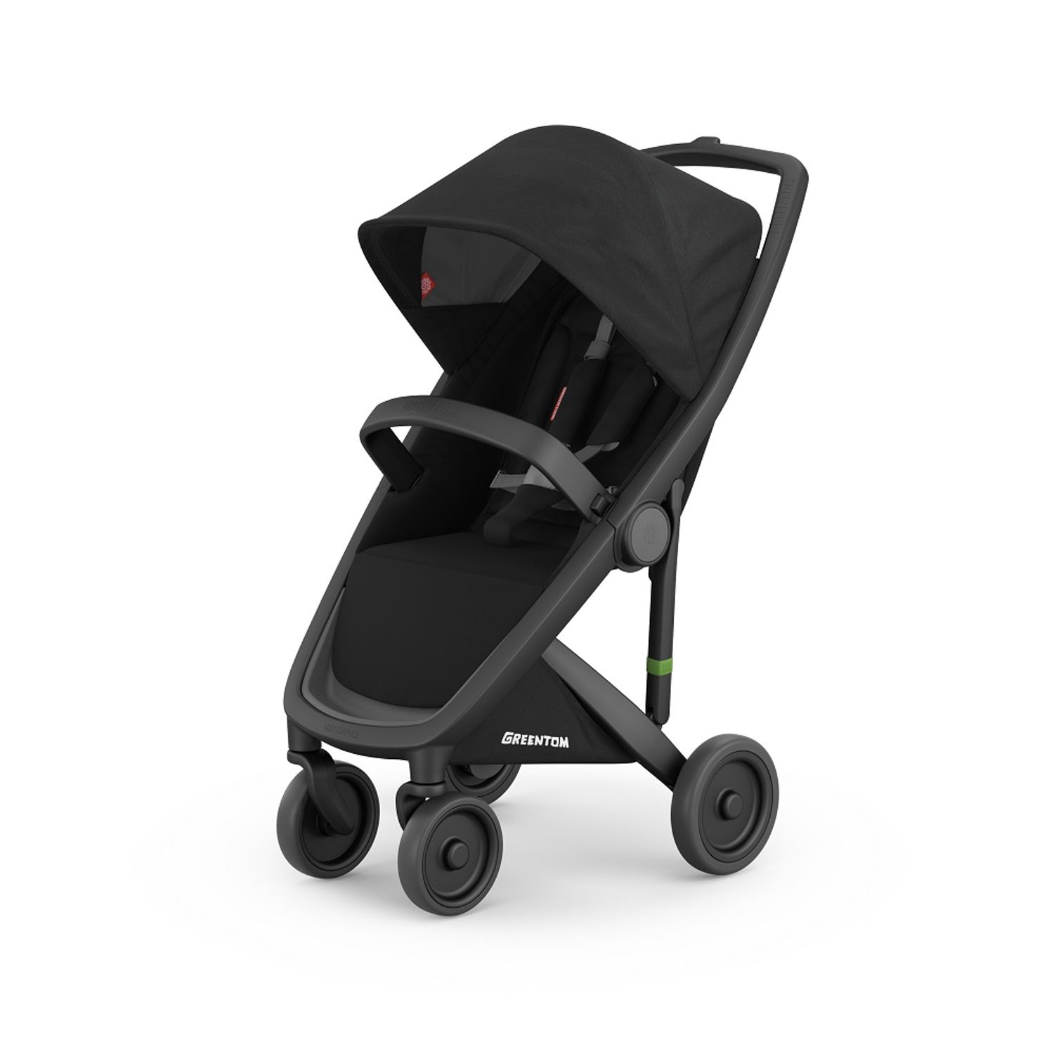 Carucior, Greentom, Classic Upp, 100% Ecologic, Black Black fotografia produsului