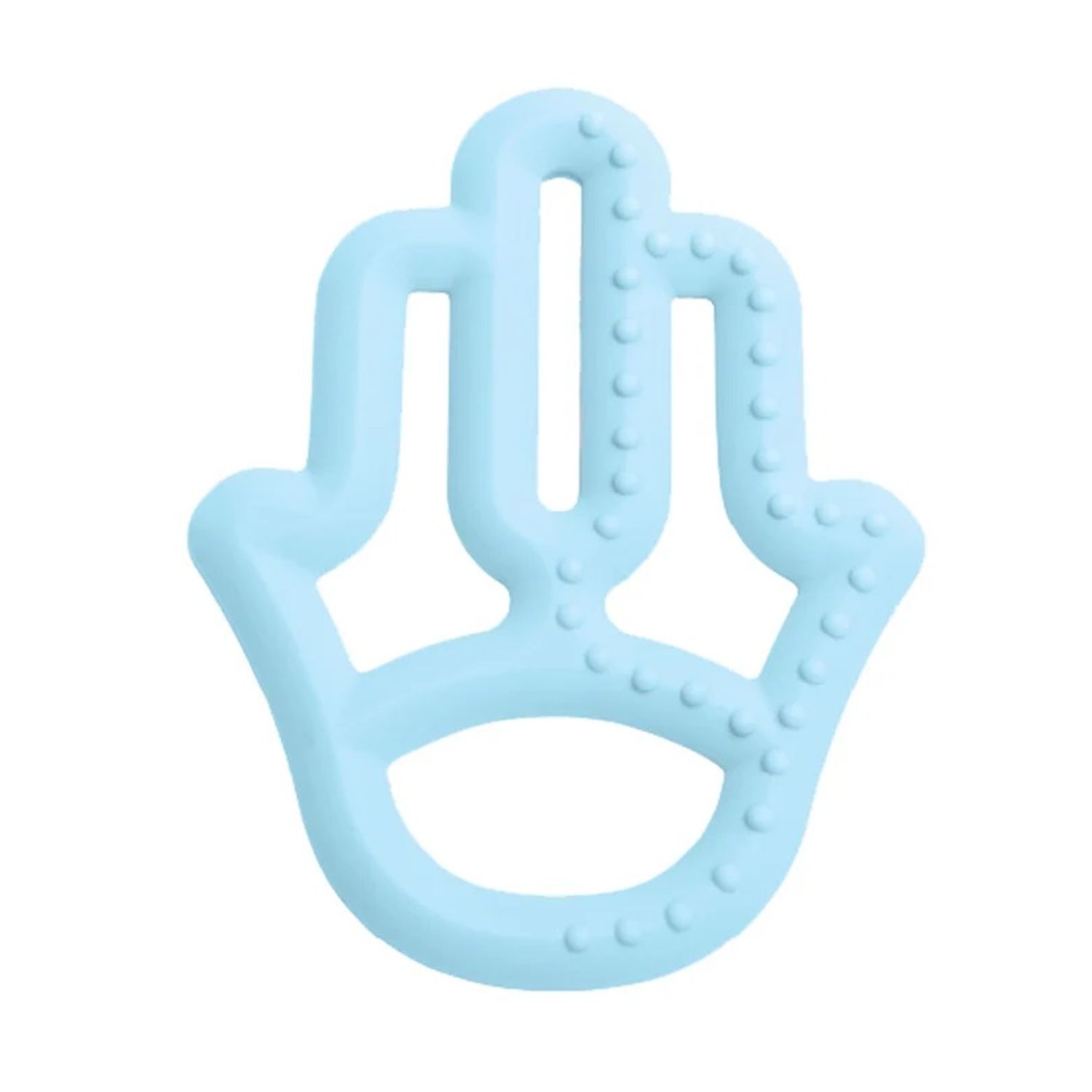 Inel Gingival Minikoioi, 100% Premium Silicone &ndash; Mineral Blue fotografia produsului