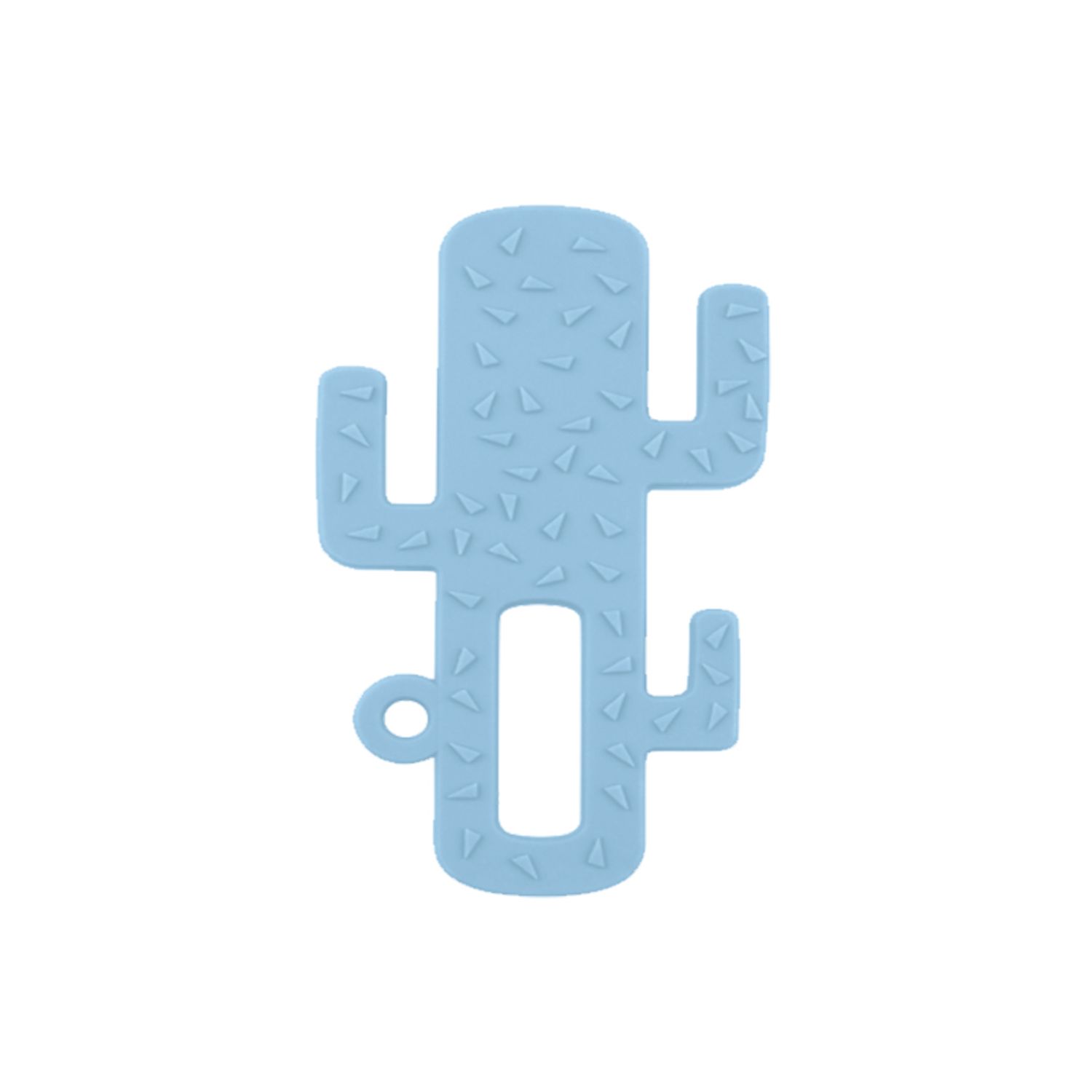 Inel gingival Minikoioi, 100% Premium Silicone, Cactus &ndash; MIneral Blue fotografia produsului