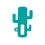 Inel gingival Minikoioi, 100% Premium Silicone, Cactus  &ndash; Aqua Green fotografia produsului