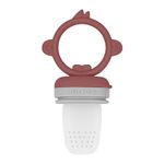 Dispozitiv de hranire Minikoioi, 100% Premium Silicone – Velvet Rose / Powder Grey fotografia produsului View 6 S