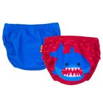 Set 2 chilotei de baie impermeabili, Zoocchini, protectie UPF50+, marime M, 12-24 Luni â€“ Shark fotografia produsului