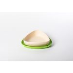 Set 2 farfurii, eKoala, BIOplastic, White/Green fotografia produsului View 4 S