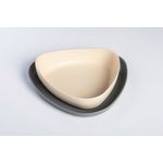 Set 2 farfurii, eKoala, BIOplastic, White/Grey fotografia produsului View 5 S
