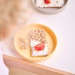 Farfurie Minikoioi, 100% Premium Silicone – Velvet Rose fotografia produsului View 3 S