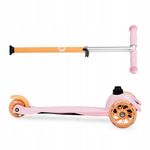 Trotineta cu 3 roti, QKIDS, LUMIS Orange, Ghidon reglabil pe 3 trepte, Flexbrake, Rulmenti ABEC-7, Platforma anti- - 5900495890184 fotografia produsului View 3 S