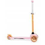 Trotineta cu 3 roti, QKIDS, LUMIS Orange, Ghidon reglabil pe 3 trepte, Flexbrake, Rulmenti ABEC-7, Platforma anti- - 5900495890184 fotografia produsului View 4 S