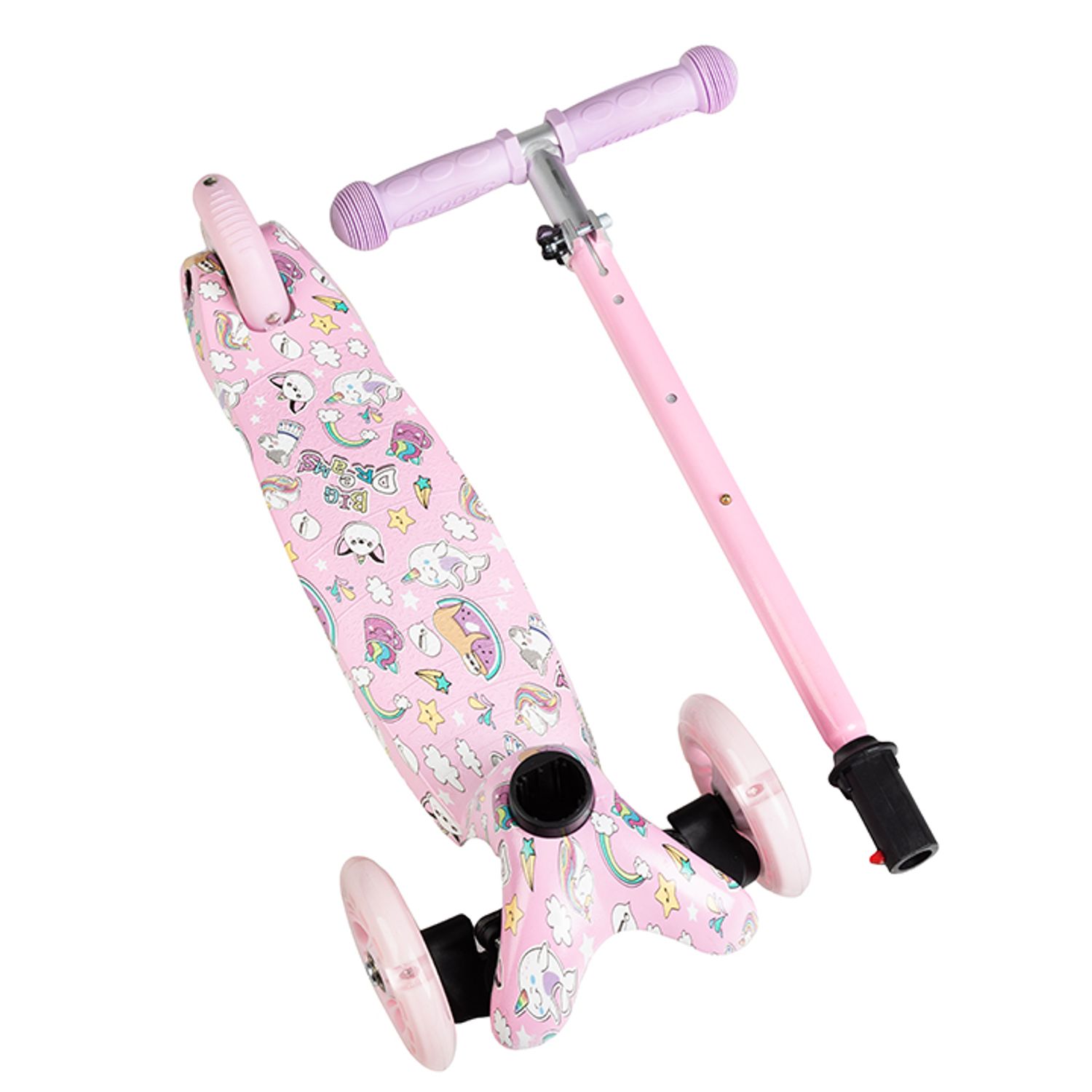Trotineta de echilibru MoMi WEENDY Pink fotografia produsului View 4 L