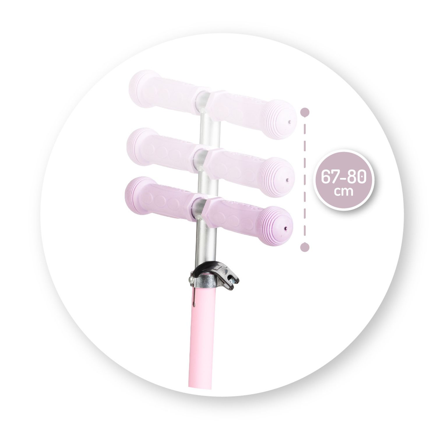 Trotineta de echilibru MoMi WEENDY Pink fotografia produsului View 6 L