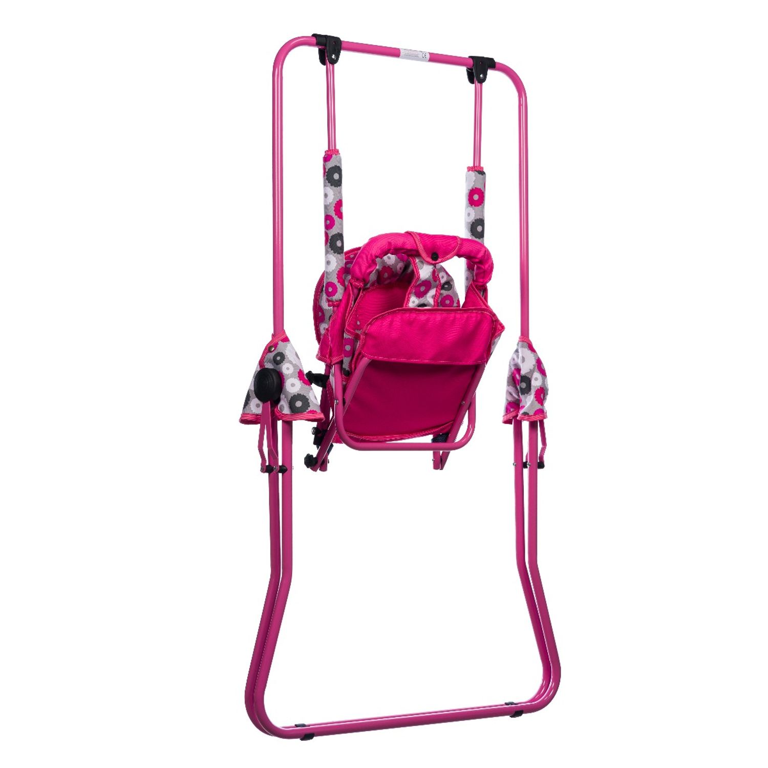 Leagan pentru copii, AppeKids, cu spatar reglabil, Pink Flowers fotografia produsului View 6 L