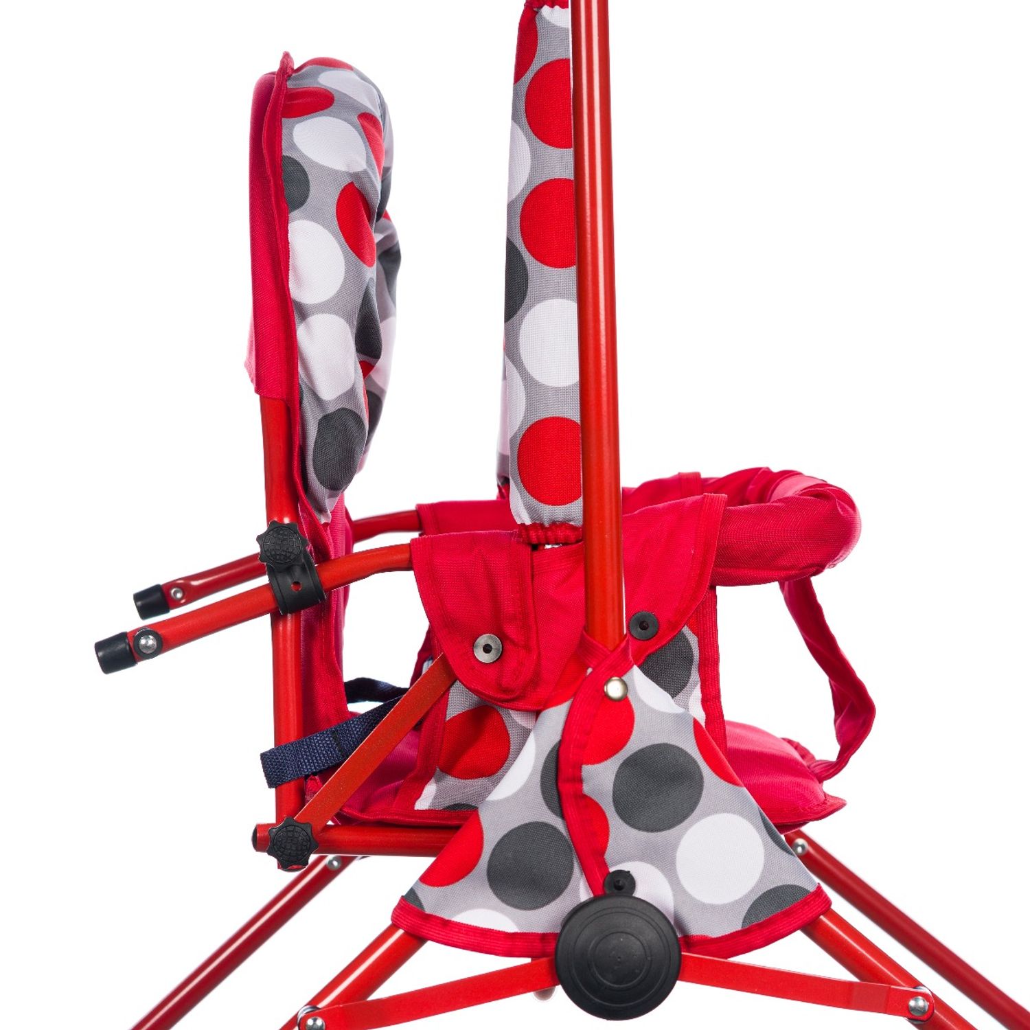 Leagan pentru copii, Top Kids, cu spatar reglabil, Red Dots fotografia produsului View 4 L